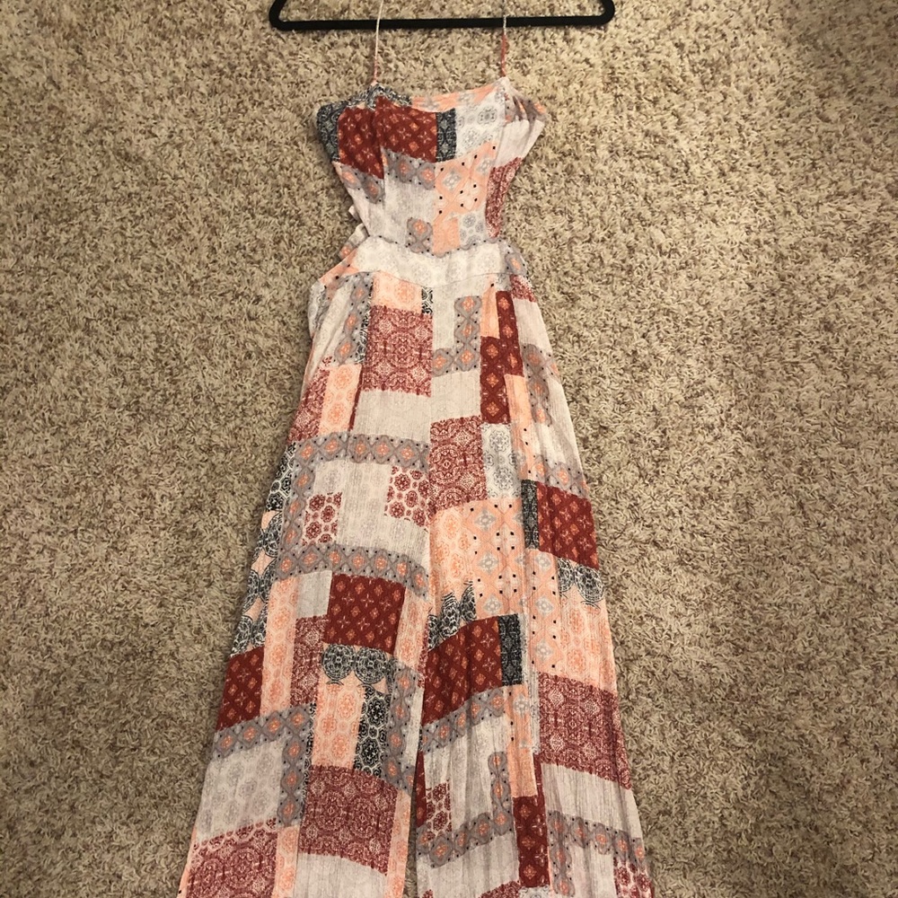 patchwork jumpsuit - Picture 3 of 6